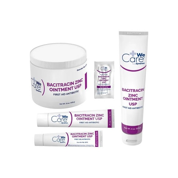 Dynarex Dynarex Bacitracin Zinc Ointment, 4 oz. Tube, Pack of 72 1175 - main